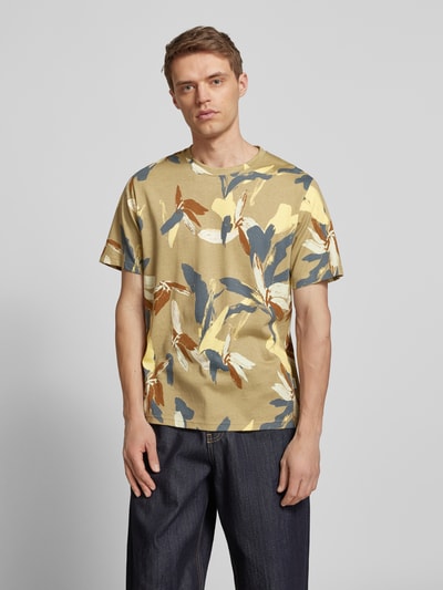 Jack & Jones T-Shirt mit Rundhalsausschnitt Modell 'VARENNA' Beige 4