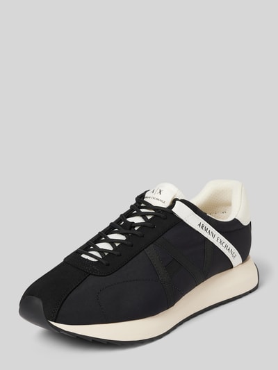 ARMANI EXCHANGE Sneaker mit Label-Detail Weiss 1