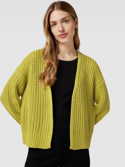 Zero Strickcardigan mit offener Vorderseite Gruen 3