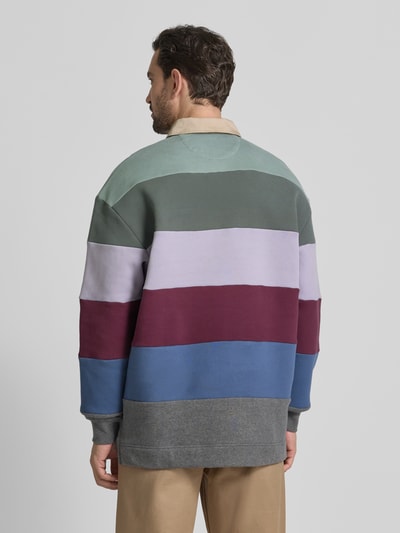 Armedangels Oversized Poloshirt aus reiner Bio-Baumwolle Hellgruen 5