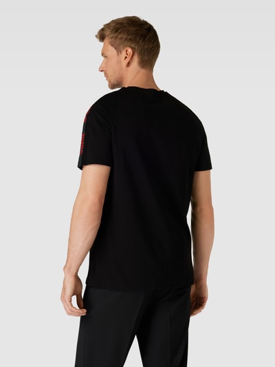 HUGO T-Shirt mit Rundhalsausschnitt Black 5