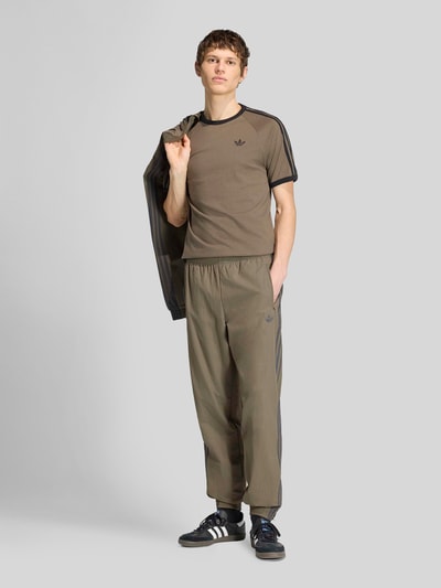 adidas Originals Regular Fit T-Shirt aus reiner Baumwolle Anthrazit 1
