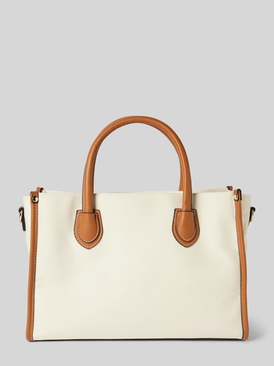 VALENTINO BAGS Shopper met labelopschrift, model 'LEITH' Cognac - 4