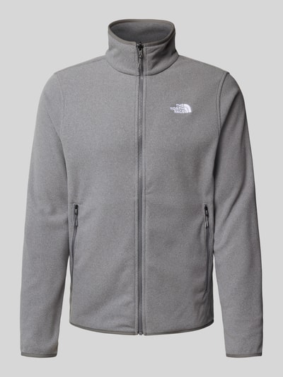 The North Face Sweatjacke mit Label-Stitching Hellgrau 2