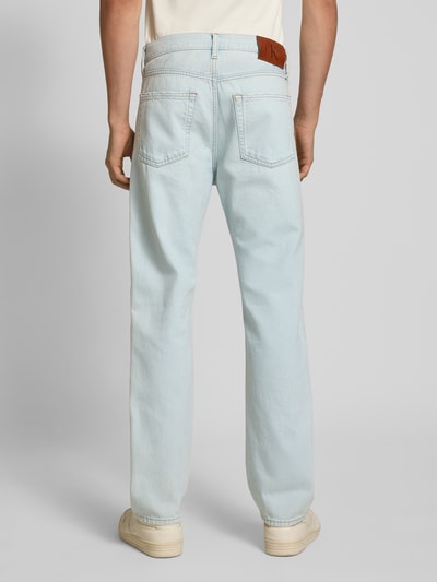 Calvin Klein Jeans Straight Leg Jeans im 5-Pocket-Design Hellblau 5