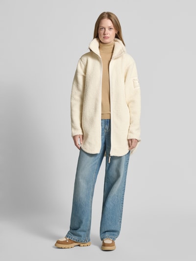 Didriksons Loose Fit Jacke aus Teddyfell Modell 'Umi' Offwhite 1