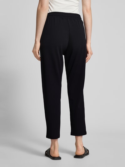 Soyaconcept Stoffen broek met elastische band, model 'Siham' Zwart - 5