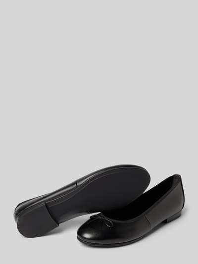 Tamaris Ballerinas mit Zierschleife Black 4