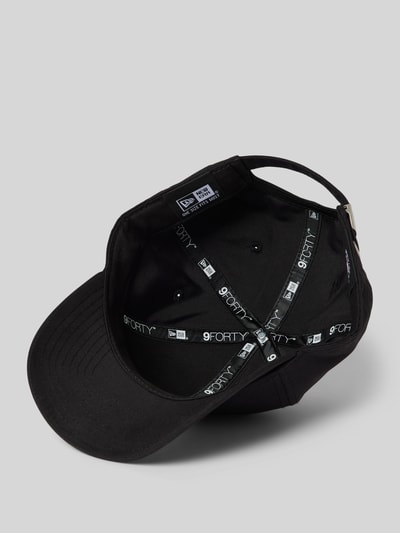 New Era Baseballpet met motiefapplicatie, model 'LEAGUE ESSENTIAL' Zwart - 2