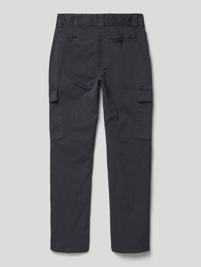 Garcia Cargohose mit Label-Patch Dunkelgrau 3