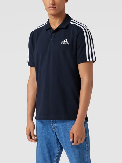 ADIDAS SPORTSWEAR Poloshirt mit Logo-Stitching Marine 4