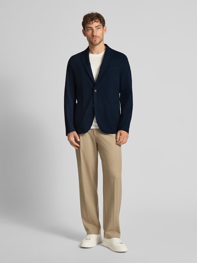 BOSS Slim Fit Anzugsakko mit 2-Knopf-Verschluss Marine 1