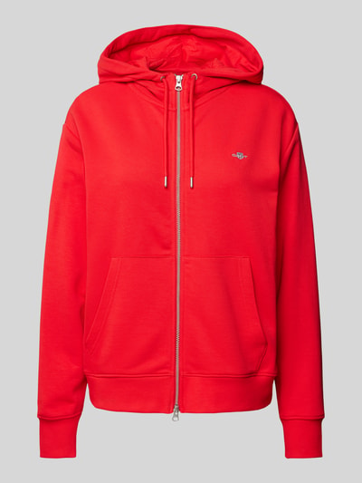 Gant Sweatjacke mit Kapuze Rot 2