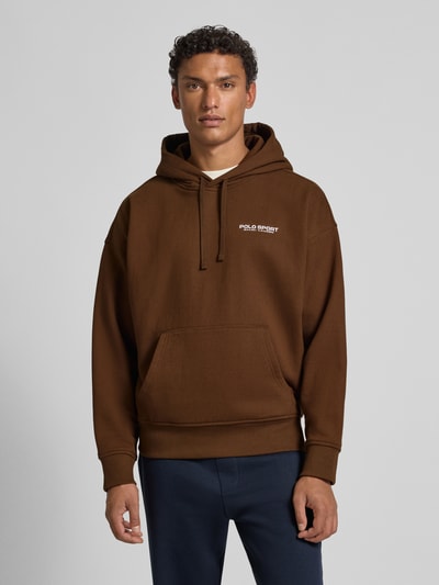 Polo Ralph Lauren Hoodie mit Kapuze Dunkelbraun 4