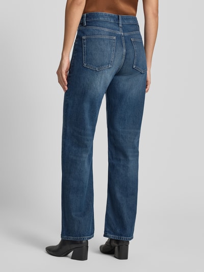 MANGO Straight Fit Jeans im 5-Pocket-Design Modell 'MIAMI' Jeansblau 5