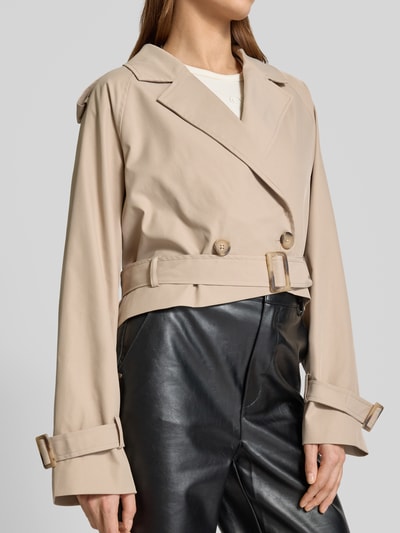 LeGer by Lena Gercke LeGer Studio Kollektion - Jacke mit Reverskragen Modell 'Maja' Beige 3