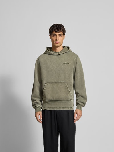 DAILY PAPER Hoodie mit Kapuze Dunkelgruen 4