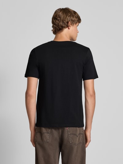 Jack & Jones T-Shirt mit Label-Print und Rundhalsausschnitt Black 5