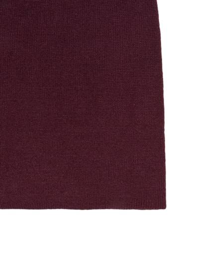 REVIEW Beanie mit Logo-Aufnäher Bordeaux 2