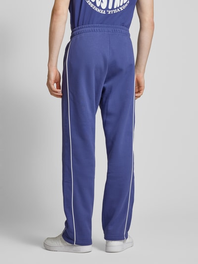 Alpha Industries Regular Fit Sweatpants mit Label-Print Lila 5