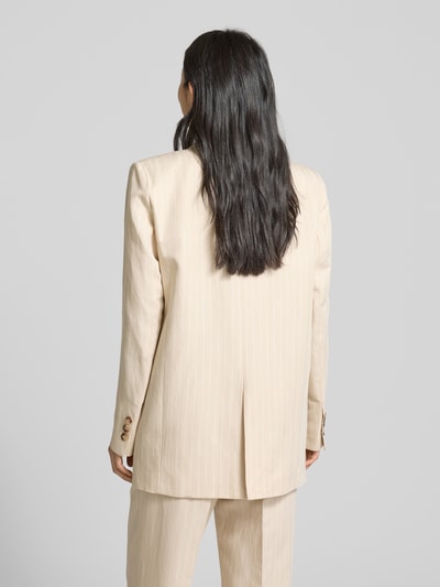 Bash Blazer met paspelzakken, model 'POY' Beige - 5