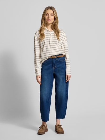 s.Oliver RED LABEL Mom Fit Jeans van katoenmix Marineblauw - 1