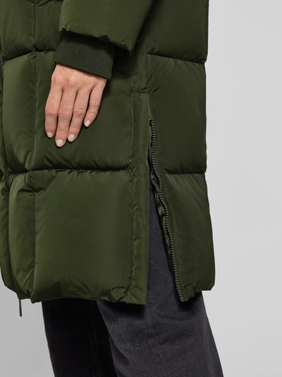 MOS MOSH Daunenmantel mit Kapuze Modell 'Nova' Dunkelgruen 3