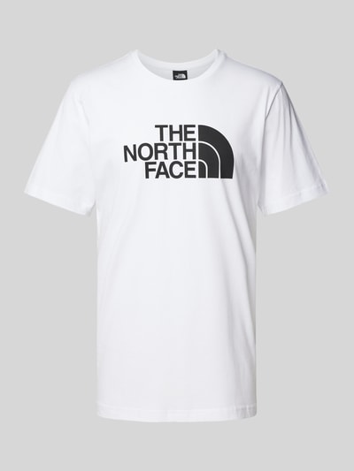 The North Face T-Shirt mit Label-Print Modell 'EASY' Weiss 2