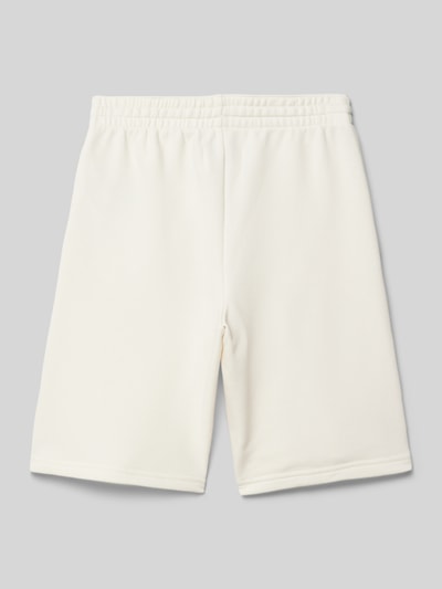 CHAMPION Sweatshorts mit Logo-Stitching Ecru 3