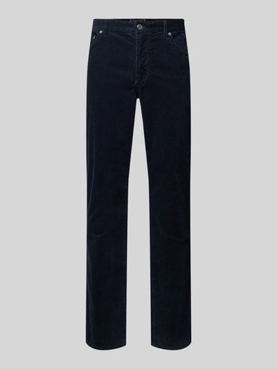 Tommy Hilfiger Straight leg corduroy broek in 5-pocketmodel, model 'DENTON' Donkerblauw - 1