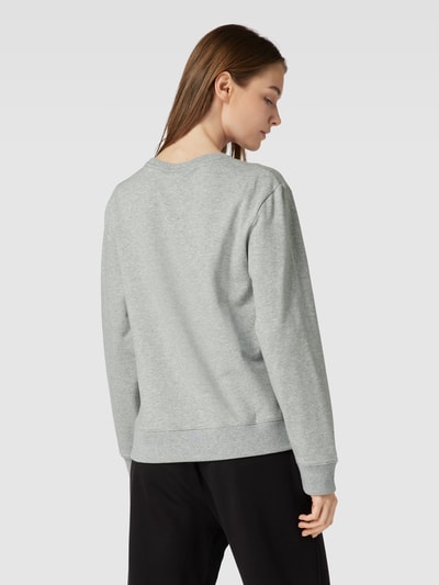 Calvin Klein Underwear Sweatshirt im unifarbenen Design Hellgrau Melange 5