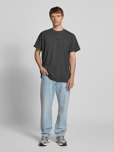 G-Star Raw T-shirt met labelpatch Zwart - 1