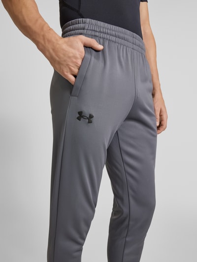 Under Armour Slim Fit Sweatpants mit Logo-Print Anthrazit 3