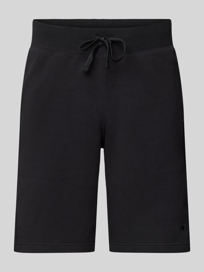 CHAMPION Regular fit sweatshorts met logostitching Zwart - 2