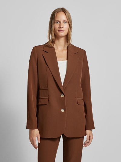 Be Pure Dutch Blazer mit Brustleistentasche Hellbraun 4