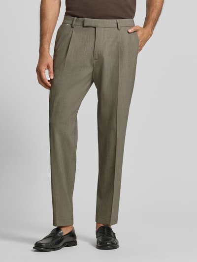 CINQUE Straight Fit Hose mit Viskose-Anteil Modell 'Salto' Beige 4