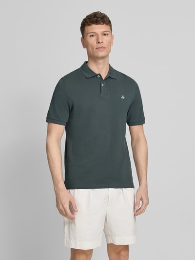 Marc O'Polo Regular Fit Poloshirt aus reiner Baumwolle Oliv 4
