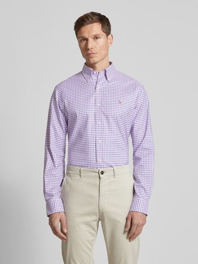 Polo Ralph Lauren Regular Fit Freizeithemd mit Button-Down-Kragen Rose 4