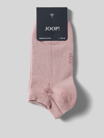 JOOP! Collection Socken mit Label-Print Modell 'Cornflower' Mauve 3