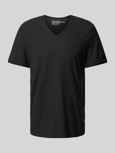 MCNEAL T-Shirt mit V-Ausschnitt Black 2