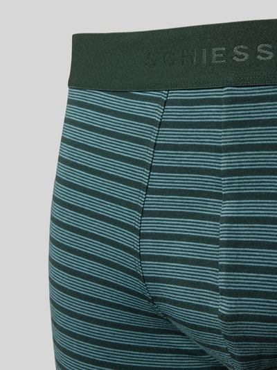 Schiesser Boxershort met band met label in een set van 3 stuks Groen - 2