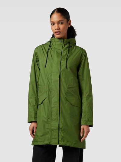 Didriksons Parka in unifarbenem Design Modell 'AMELL' Gruen 4