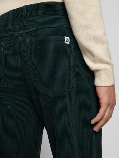 Edwin Corduroy broek met steekzakken, model 'MATRIX PANT' Donkergroen - 3
