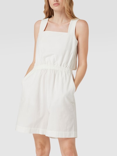 Marc O'Polo Denim Playsuit mit Cut Out Weiß 4