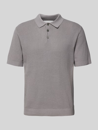 Jack & Jones Premium Regular Fit Poloshirt mit Knopfleiste Modell 'COOPER' Mittelgrau 2
