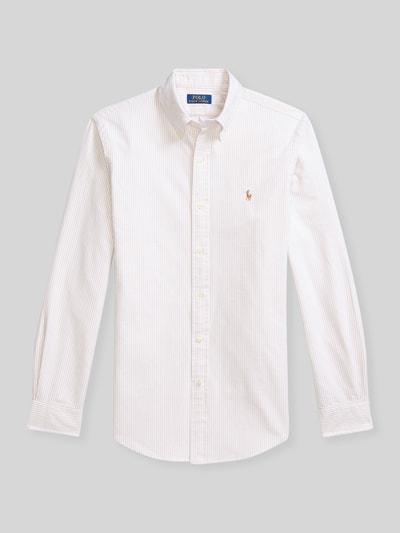 Polo Ralph Lauren Regular Fit Freizeithemd aus reiner Baumwolle Beige 2