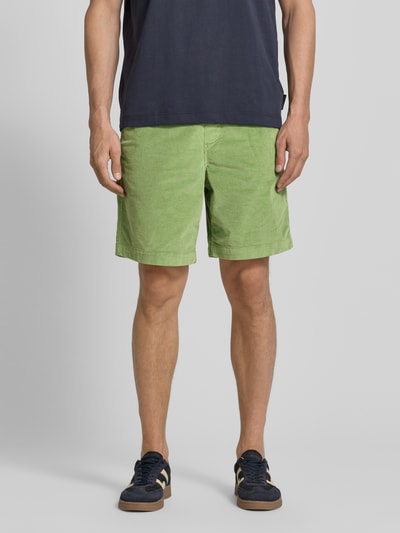 Selected Homme Regular Fit Sweatshorts aus Baumwoll-Mix Modell 'JACE' Hellgruen 4