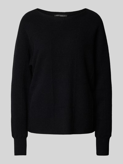 Betty Barclay Wollpullover mit Strukturmuster Black 1