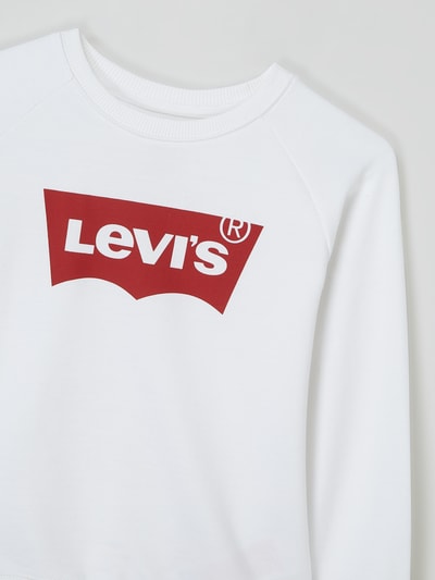 Levi’s® Kids Sweatshirt mit Logo Weiss 2