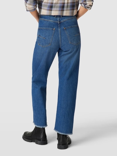 Esprit Dad Fit Jeans im Used-Look Jeansblau 5